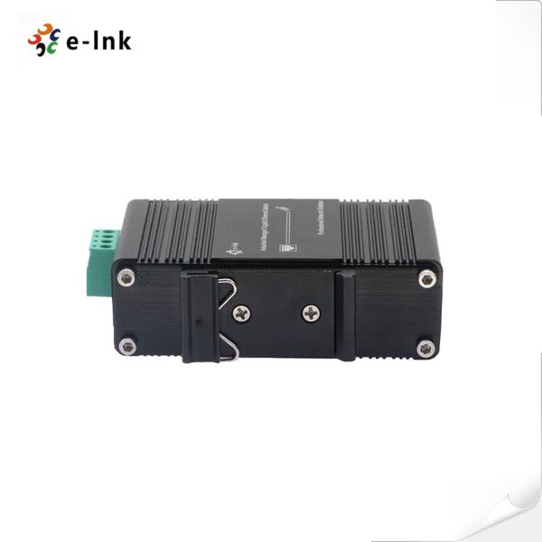 Mini Industrial Managed 4-Port 10/100/1000T 802.3at PoE 30W + 1-port 10/100/1000T Uplink Ethernet Switch