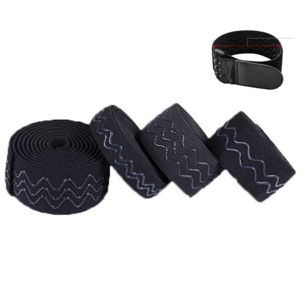 50mm Width 20 Yards/Roll Anti-Slip Elastic Hook and Loop Strap for Luggage and Bags