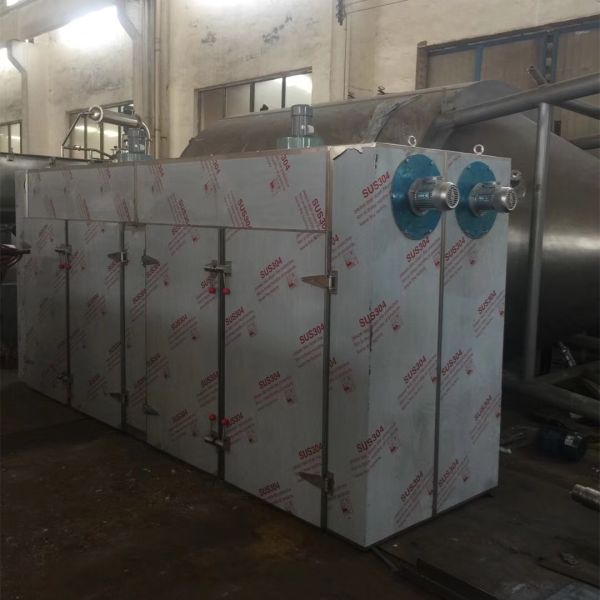 High Efficiency GMP Turmeric Hot Air Oven Dryer 50-350C Electric Fish Drying Machine