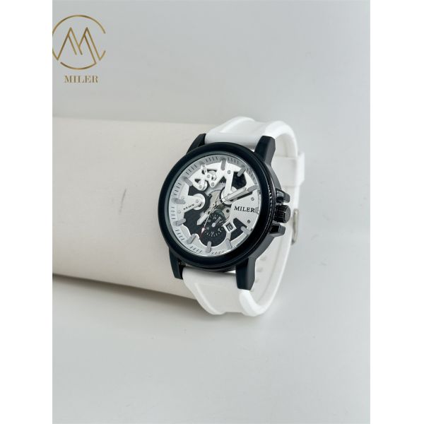 Dial Classic Mens Wrist Watches Luxury Sports Wrist Watches Silicone Band