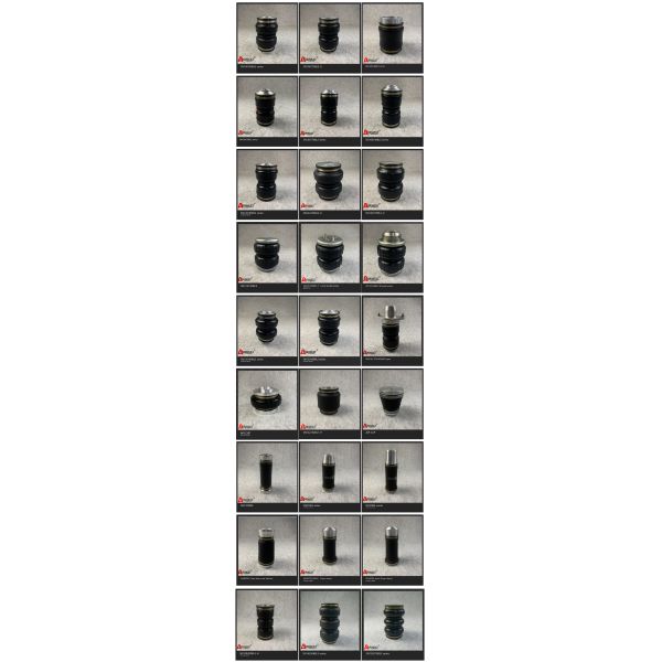 Airbag enrollado doble del muelle suspendedor del aire SN100190BL2