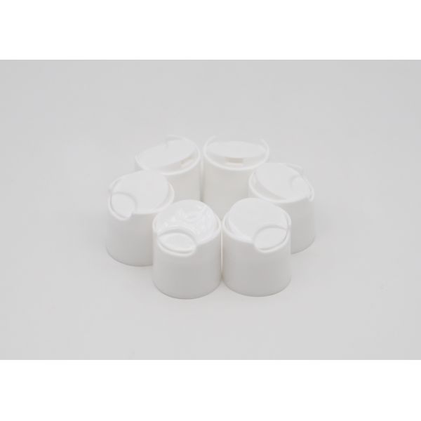 28 / Крышка крышки верхней части диска прессы 410 ПП белая для косметической упаковки