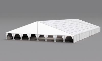 Large Outdoor Warehouse Tent , Flame Retardant Fabric 20x30 Party Tent