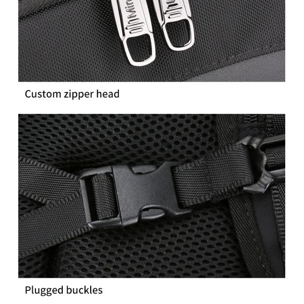 Vente chaude sac à dos de voyage d'affaires portable imperméable à l'eau de grande capacité homme sac à dos