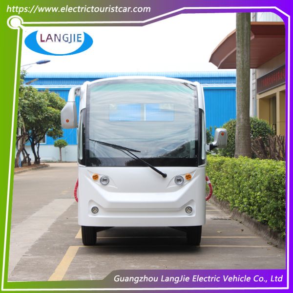 Автомобиль электрической гостиницы 2 тележек электроэнергетики Сеатер дефектный с тележкой для багажа коробки груза