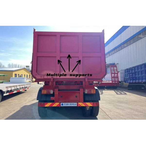 TITAN 3/Tri Axle Tipper Semi Trailer 50/60/70 Ton Dump Semi Trailer for Sale