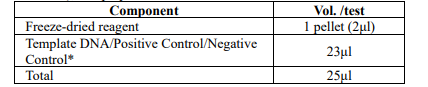 MPXV PCR Monkeypox Virus Freeze-Dried Multiplex Real-Time PCR Detection