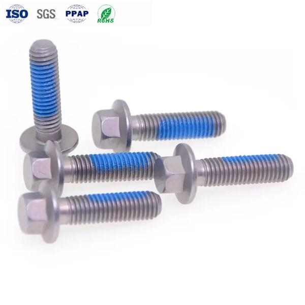 M8 Hex Flange Bolt SCM435 Acero 8.8-12.9 Grado de Zinc Nickel acabado
