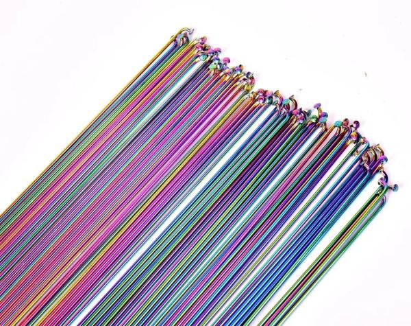 Titanium 2mm Bicycle Spare Parts Mtb High Precision Mountain Bike Spokes