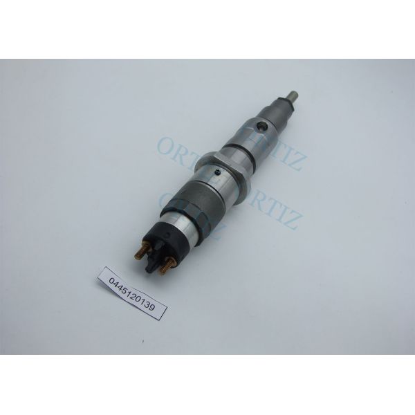 Инжектор коллектора системы впрыска топлива формы БОСКХ цилиндра черный/цвет 800Г 0445120139 серебра