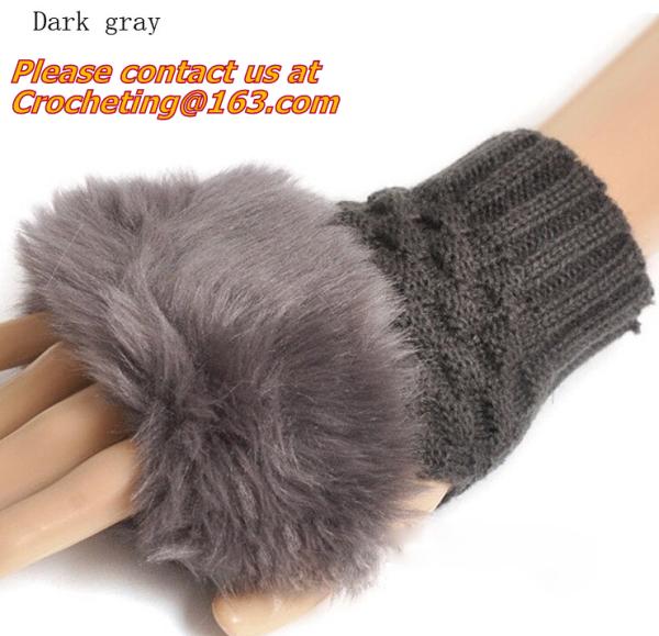 Fashion women fingerless gloves,hand Crochet winter knitted fingerless ,knitted fingerless