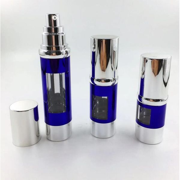 15ml 30ml 50ml Airless Pump Lotion Bottle in Any Color for Cosmetic Packaging