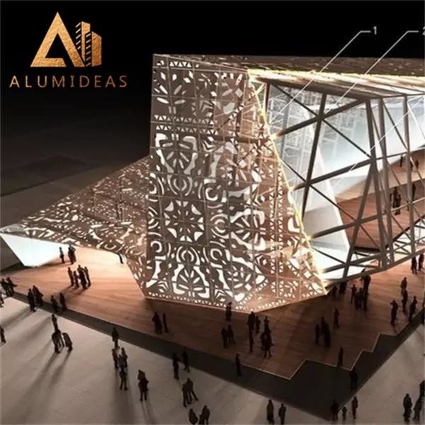 Engraved aluminum panel