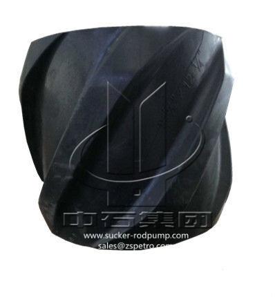 5 1/2 Bow Spring Centralizer Thermal Plastic Spiral Vane Centralizer With Steel Ring