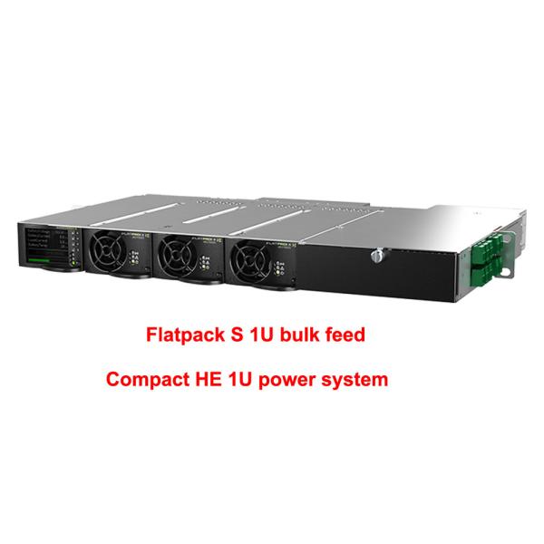 125A Rack Mount Marine Telecom Hybrid System Flatpack S HE 24V/36V/48V 1U Bulk Feed