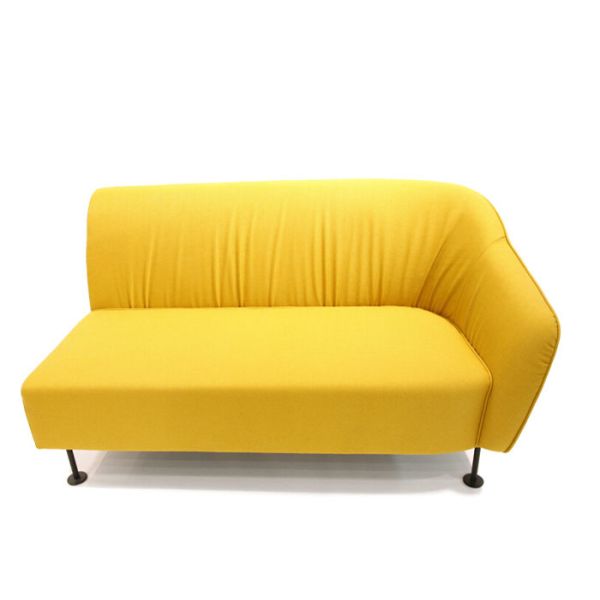 Fabric Modular Commercial Sofa Dustproof Left Sectional Sofa For Negotiation Rooms