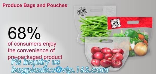 Fresh Chicken Packing Bag, standing up hot roast chicken bag with handle, chicken bag carry out fried chicken bag