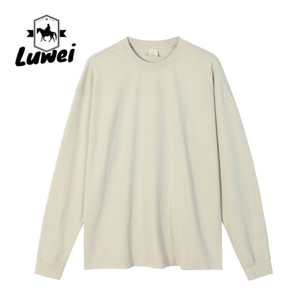 Impresión 100% de algodón ropa callejera con kit bordado tejido de costumbre khaki camisetas con capucha y sudaderas para hombres