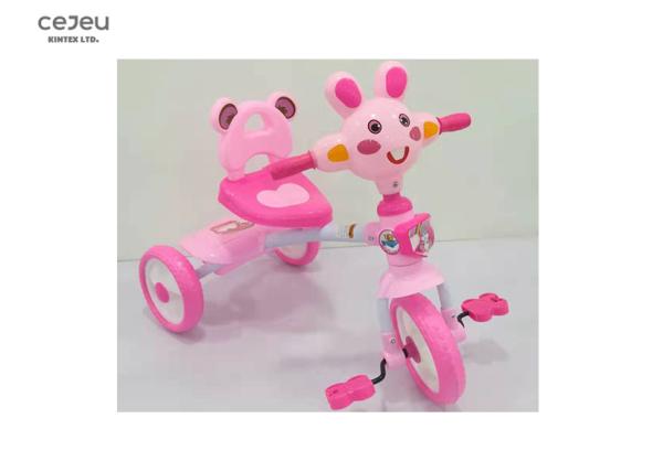 Triciclo da equitação da criança do pedal da idade 3 do coelho com EVA Wheel 12kg