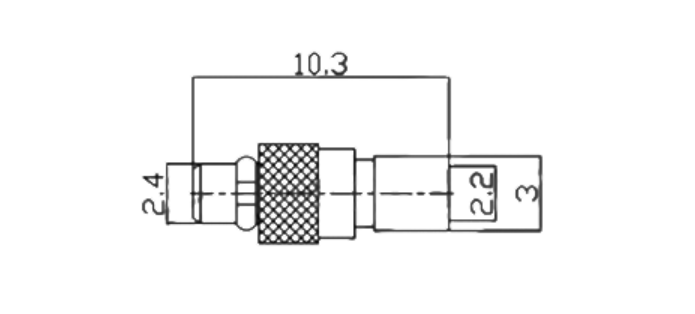 086 / RG405 RF MCX Connector Gold Plated Brass MMCX Connector Male MMCX-JB2