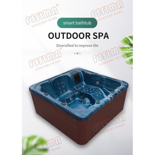 Акриловые на открытом воздухе водовороты джакузи бальбоа массажа ванны спа двигателей прибоя