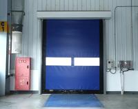 Puertas de alta velocidad con persianas de rodillo en espiral de metal para la industria