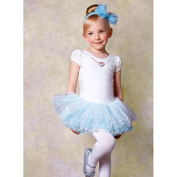 Western style girls ballet performance clothing Children training suit Ballet dress