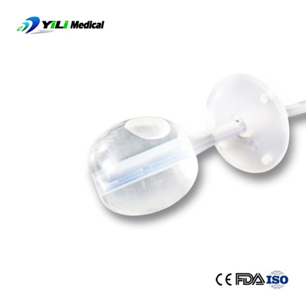 Practical Medical Silicone Gastrostomy Tube , Multipurpose Peg Feeding Tube