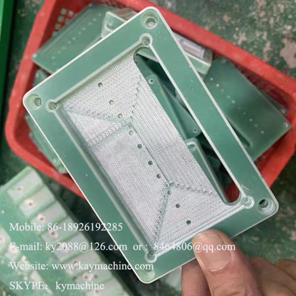 Fiber Reinforced 4 FR4 glass fiber fiberglass Fiber glass Motor insulation components deflection coil terminal board plate  China manufacturer China factory China producer