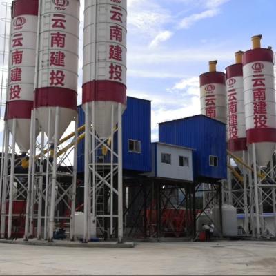 Stationary Module Central Continuous Mixing Plant 60m3/H OEM