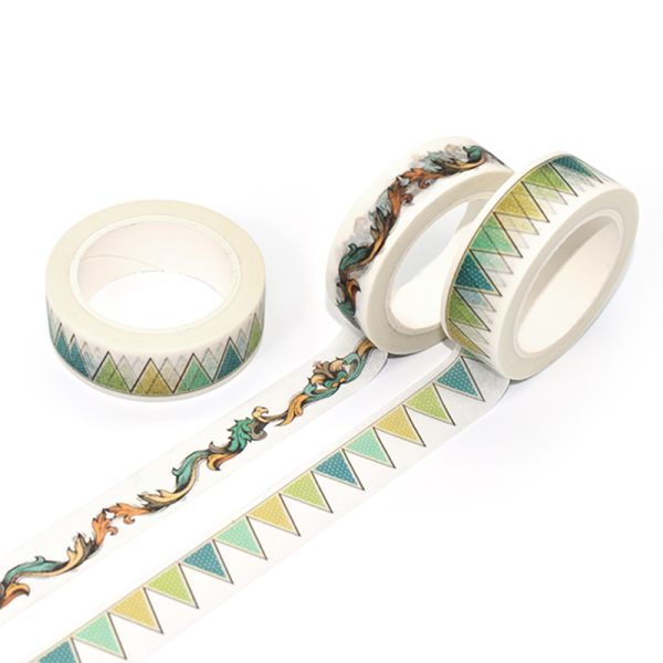 Красочная лента маскируя бумаги Adhevise собственной личности оптовой продажи DIY бумажной ленты Washi