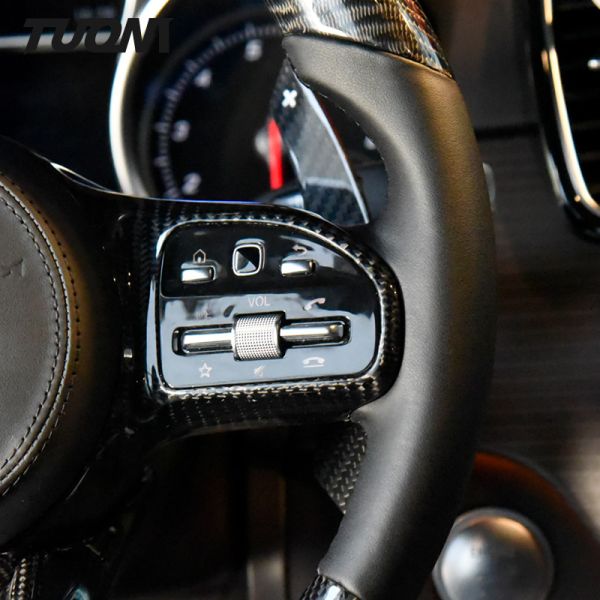 350mm Custom Amg Mercedes Led Steering Wheel Carbon Fiber A Class