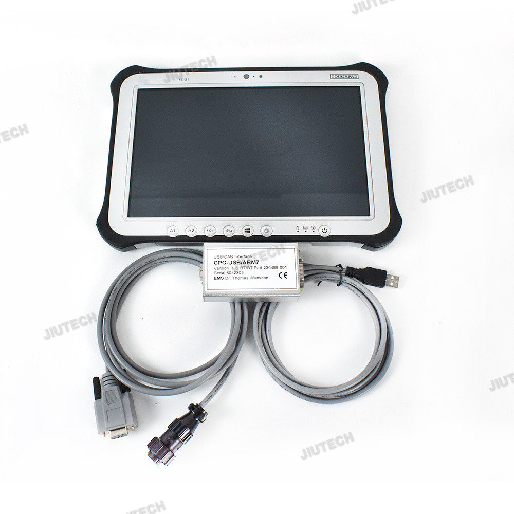 FZ G1 Tablet Forklift полный комплект для Toyota Bt Truckcom Авто сканер USB может интерфейс Диагностика грузовика