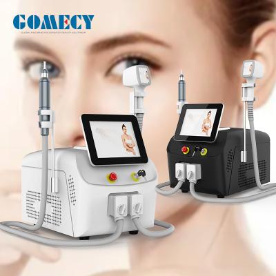 Nd Yag Hair Removal Machine Diode Laser / Pico 2 In 1 Carbon Laser Skin Rejuvenation Machine