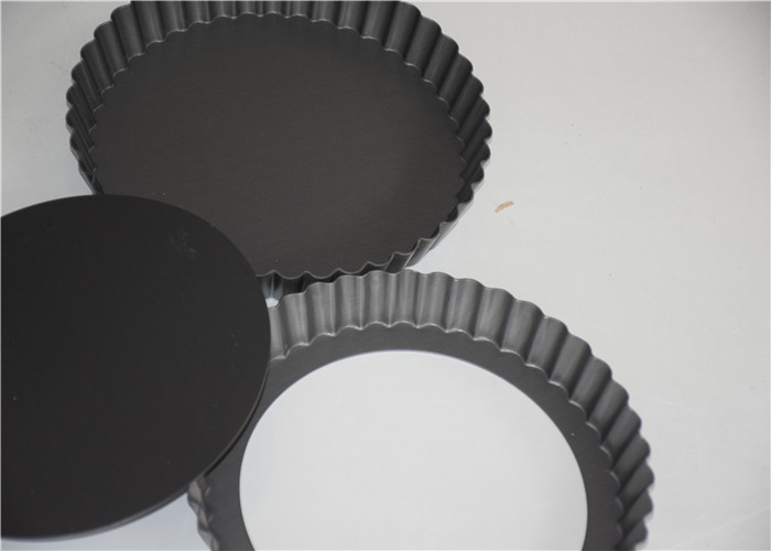 RK Bakeware China Foodservice NSF Круглый флютовый жесткий пальто Алюминиевая пирожная кастрюля