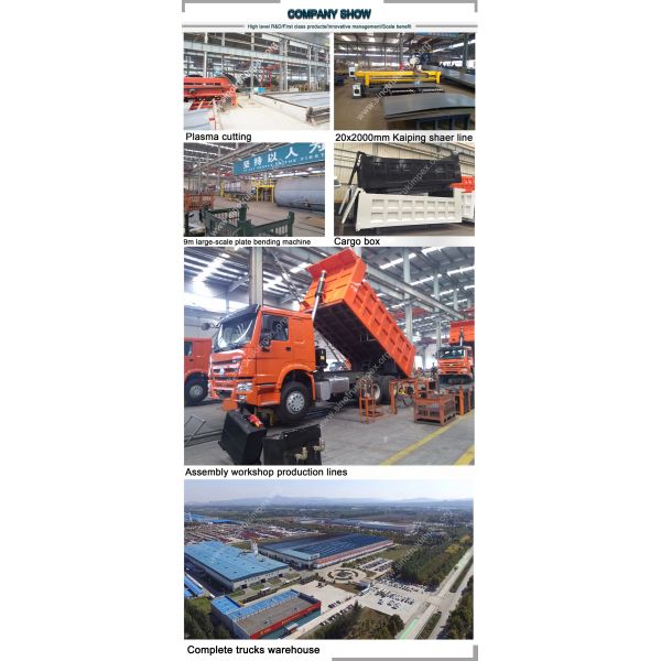 Привод 371HP 12 HOWO совершенно новый правый катит 30 Cbm 40 тонн самосвала