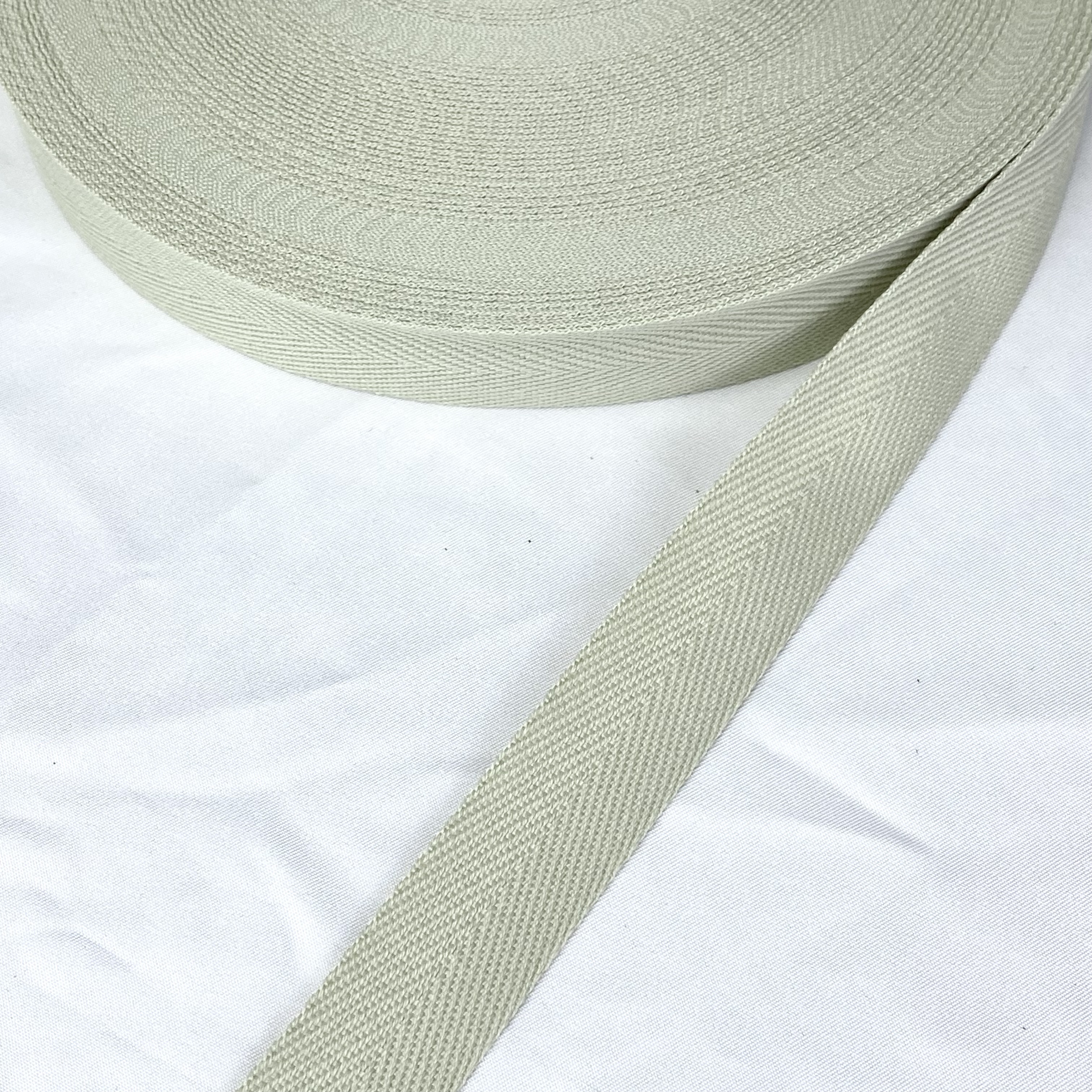 Herringbone polyester-cotton webbing Various colors Backpack strap Belt Handbag strap