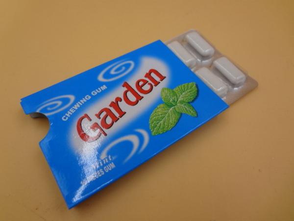 Refrigerar aprecia a pastilha elástica em borracha da goma do sabor em borracha da hortelã da goma/boca fresca para manter-se acordado
