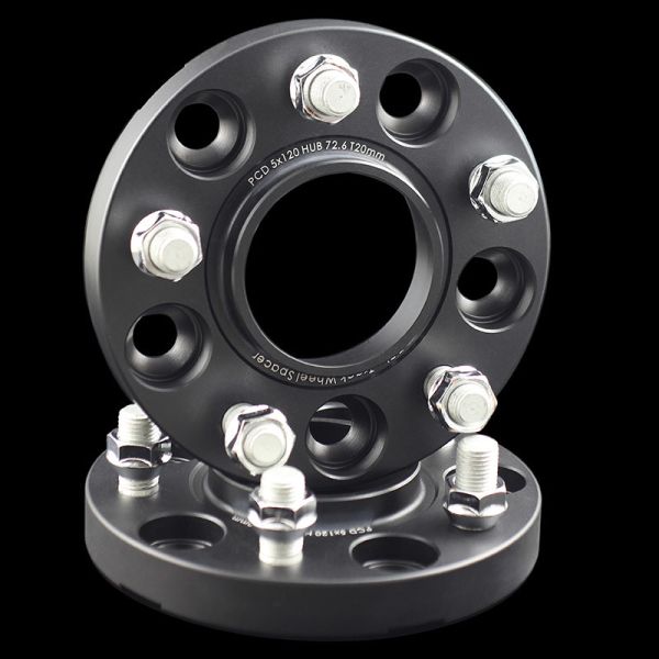 20mm 5x120 Forged Aluminum Wheel Spacers Range Rover & Discovery