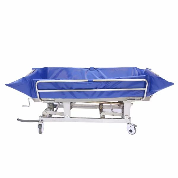 Hôpital Médical Bariatrique Douche Trolley Lit de poussette pour handicapés Multifonctionnel