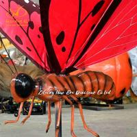 Outdoor Realistic Animatronic Insect  Butterfly  Customized for Home Decoration