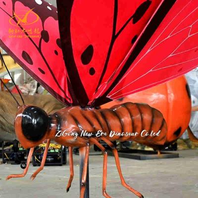 Outdoor Realistic Animatronic Insect  Butterfly  Customized for Home Decoration
