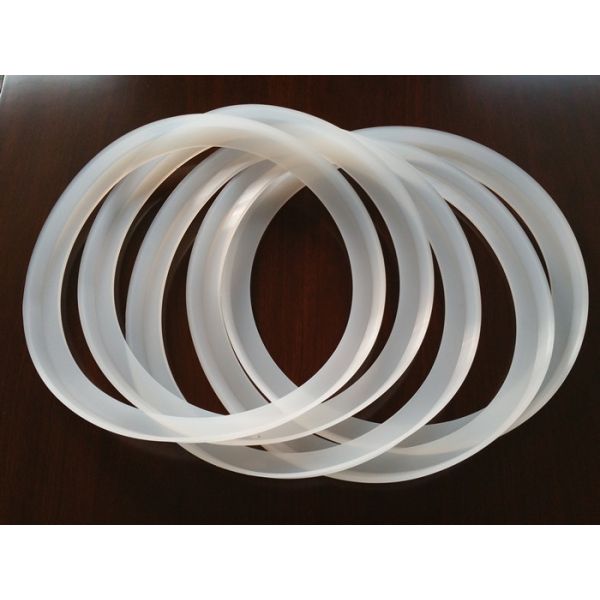 Industrial Grade RoHS Certified Smooth Surface Silicone Rubber Washers and Gaskets