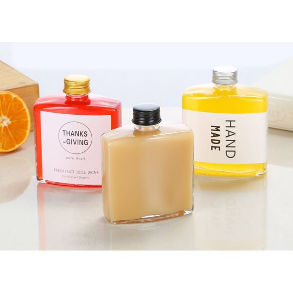 200мл бутылка БПА напитка квадрата 12 Оз стеклянная освобождают для на открытом воздухе портативной машинки пикника