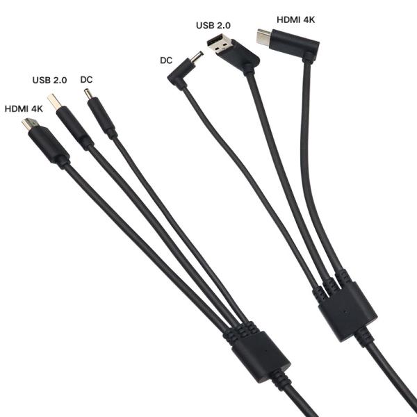 HDMI 4K USB  3.5MM DC VR Cable HTC VIVE 3-in-1 Cable for VIVE VR Headset