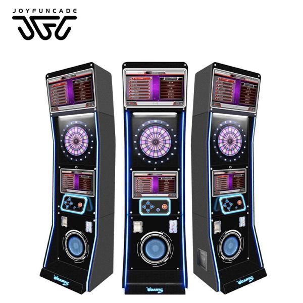 Multilingual Support Dart Board Arcade with Branding Options Custom Ads Dart Machine For Sale
