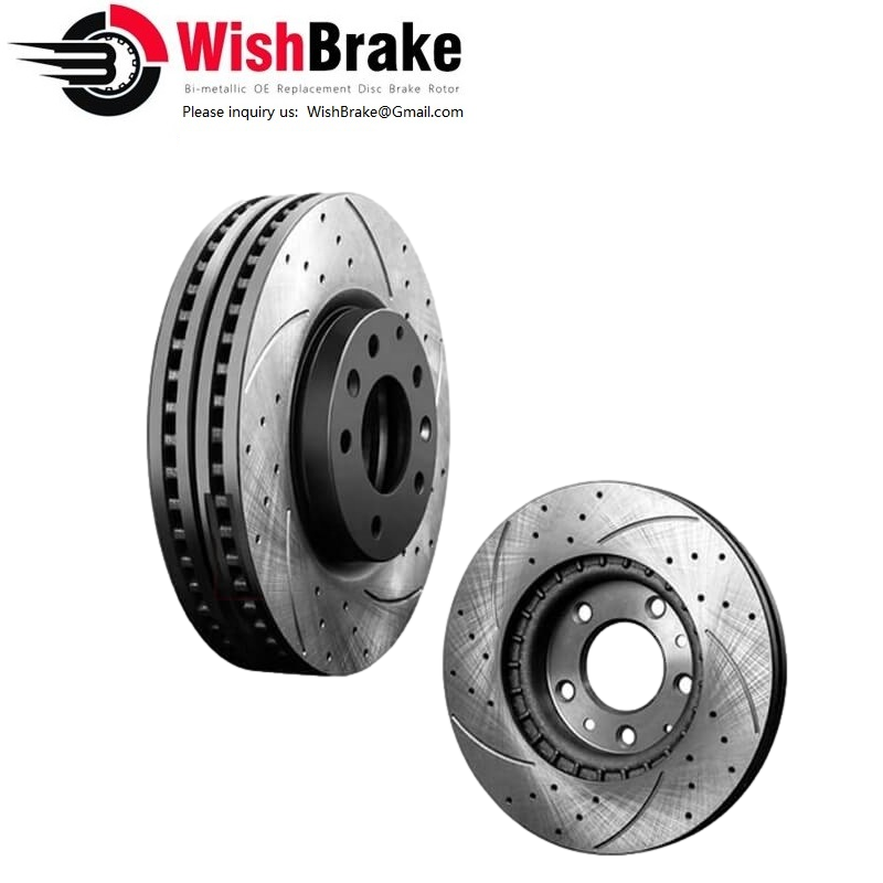 Wholesale Disc Brake Rotor Car Drilled Slotted Brake Discs, High-End Car Alloy Ventilated Disk Brake Rotor For Bentley Mulsanne Made Of Durable Metal Plastic Land Rover Ranger Manufacturer