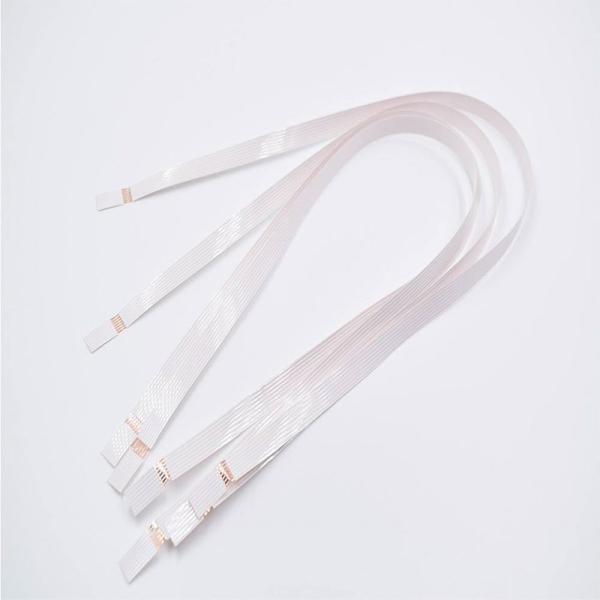 Customized Clock Spring FFC 5 Pin Ribbon Cable , 7 Pin Ribbon Cable For Welding