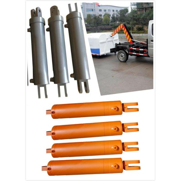 Multi Stage Double Acting Hydraulic Cylinders , 2 Stage Telescopic Hydraulic Cylinder