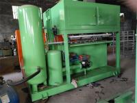 Unidad de fabricación de bandejas de huevos semiautomática de 1000 piezas/h / Máquina de moldeo de pulpa de papel reciclado